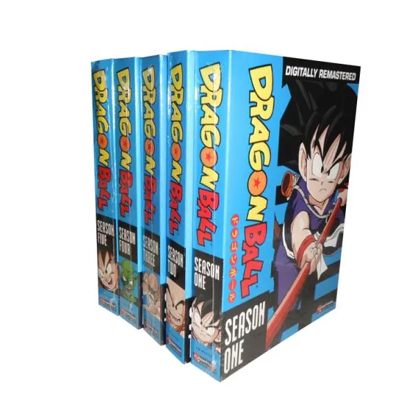 Dragon Ball Season1-5 Полная серия 25 дисков оптовая продажа с фабрики DVD фильмы Сериалы мультфильмы Регион 1 DVD Бесплатная доставка