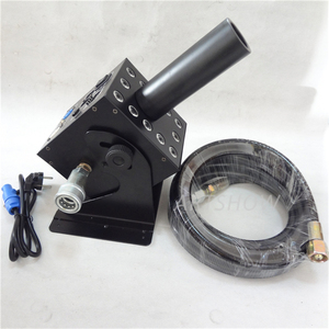 Led Co2 Jet RGB renk 12x3Watt büyük disko Co2 makinesi DMX 512/manuel kontrol Led Co2 jet makinesi 12x3W RGB 3IN1 Led lamba sprey - Product Image 6