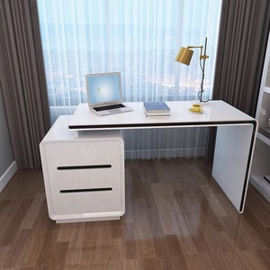 <strong>Computer</strong> Desk PC Corner <strong>Table</strong> with Bookcase Office Desks 3 Drawers Study Desk <strong>for</strong> Home Writing <strong>Table</strong> - Product Image 5
