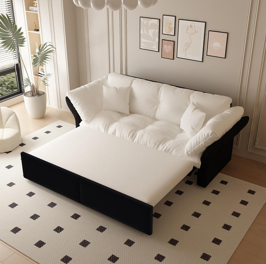 Beige/Blanc