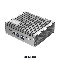 ミニPC産業用LN-1001-N100 CPUファンレスデザイン32GB RAM SSDストレージとデュアルディスプレイ出力 - Product Image 2
