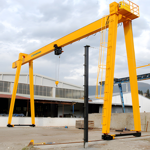 Customizable 10 Ton Electric Control Solid Tire Gantry <strong>Crane</strong> 10m <strong>Reach</strong> 25 Ton Rated Loading 4 6 8 Ton Options Core Motor - Product Image 3