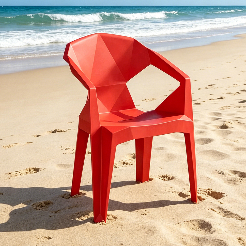 Red stool