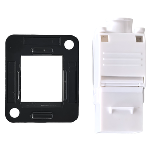 Высокое качество CAT6A D-Type UTP Toolless Keystone Jack RJ45 Модуль 180 ° для телекоммуникационных деталей