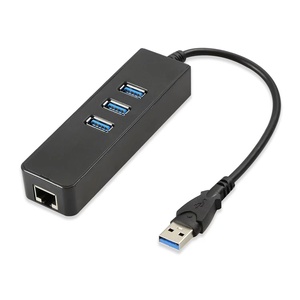 อะแดปเตอร์ Usb 3.0เป็น Ethernet Lan การ์ดพร้อม3พอร์ต3.0 Usb HUB สำหรับแล็ปท็อปโน้ตบุ๊คคอมพิวเตอร์1000M RJ45อะแดปเตอร์ - Product Image 5