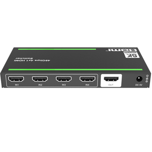 48Gbps 8K 4X1 <strong>HDMI</strong> <strong>Switch</strong> 4 in 1 Out with Remote Controller for HDTV - Product Image 3