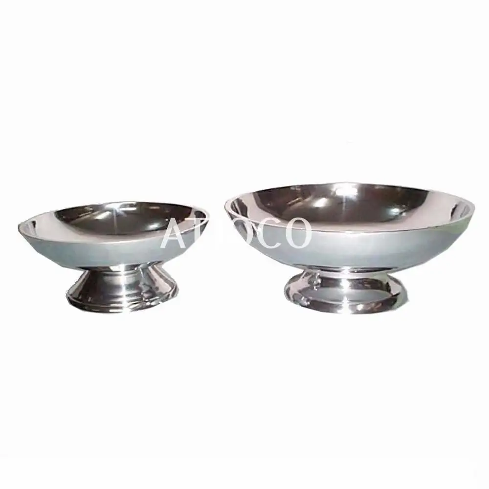 Kunst handwerk Aluminium Metall Obst & Candy Bowl Neueste & Moderne Eisen Messing Silber Candy Bowl Stilvolle Candy Bowl Bestseller Bowl