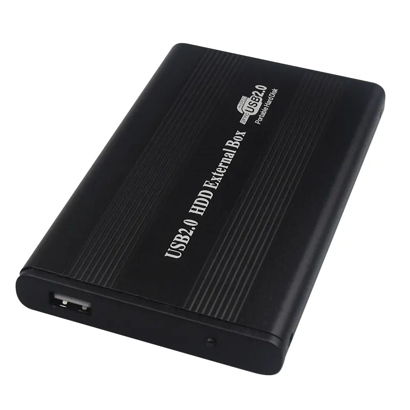 Caja de caja de disco duro externo USB2.O IDE ATA de 2,5"