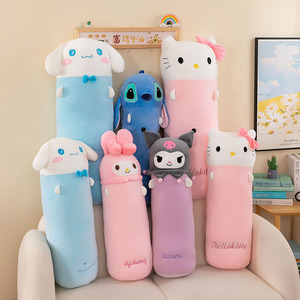 Factory Wholesale Kuromi <strong>Stitch</strong> Melody Kitty Large Kawaii Long Sleeping Pillow Girls' Birthday Gifts Stuffed Animal <strong>Toys</strong>