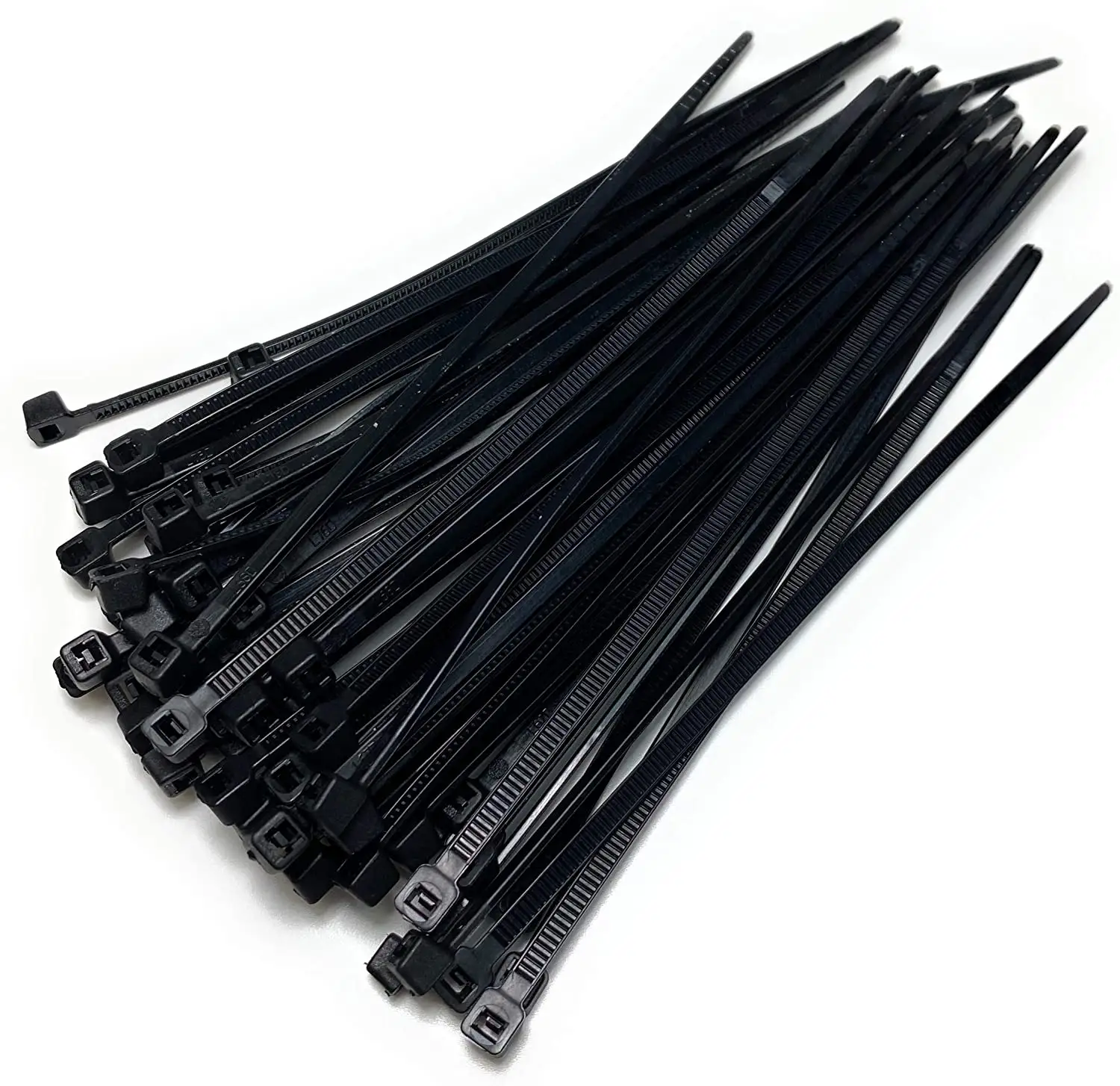 Black Plastic Cable Ties Long and Wide Extra Large Zip Ties wrap Extra Heavy Duty Ties