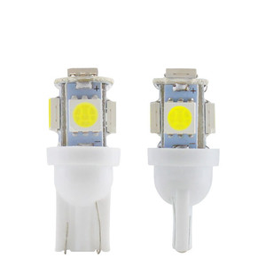 หลอดไฟ LED T10 5SMD LED ความกว้าง5050 LED โคมไฟอ่านหนังสือรถยนต์มีใบอนุญาตหลอดไฟ LED - Product Image 1