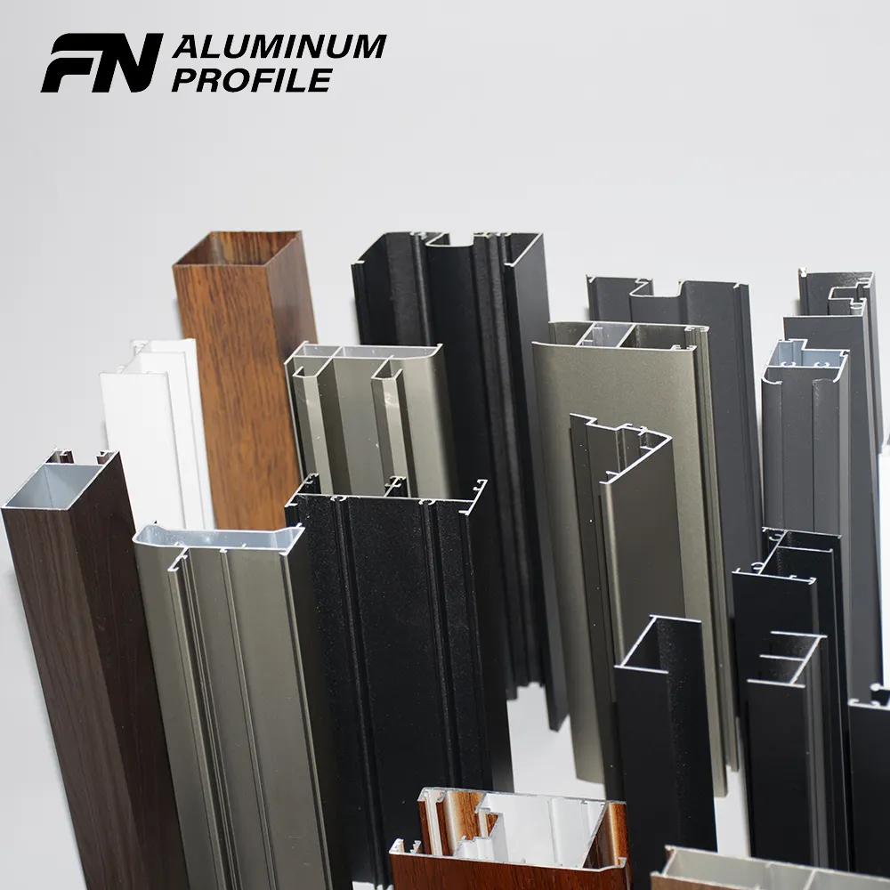 Aluminio Para Ventanas Profilé de fenêtre en aluminium Extrusion Profilé en aluminium pour fenêtres Aluminio Perfil De Aluminio