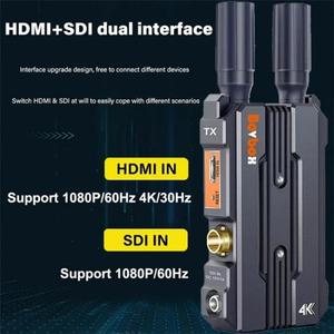 BOVBOX 098 4K HDワイヤレスエクステンダーSDI HMIデュアルインターフェースビデオオーディオモニター送信機カメラ用ライブストリーミング - Product Image 5