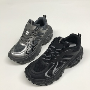 Của phụ nữ cũ CHA Mùa Xuân/Mùa Hè Phong cách mới dày đứng đầu cao gót <span class=keywords><strong>berta</strong></span> thoáng khí mềm thoải mái ren-up thời trang thể thao chạy - Product Image 3