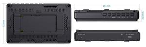 S55 6 Inch IPS <strong>Camera</strong> Field DSLR Monitor Focus Assist 1920x1080 Support 4K HDMI <strong>Input</strong> DC <strong>Output</strong> Include Tilt Arm <strong>Camera</strong> Monitor - Product Image 3