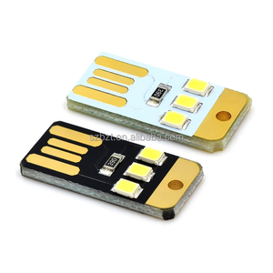 Luce USB luce tastiera del Computer Mini interruttore Touch luce Led creativa lampada da tavolo Power Bank - Product Image 3