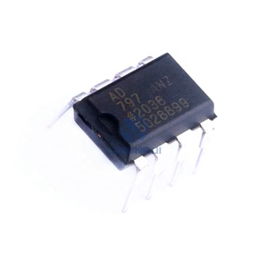 Provide list of electronic components quotation,In line dip-8 low noise operational amplifier chip IC chip <strong>AD797ANZ</strong>
