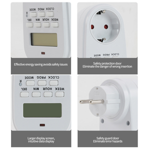 Home Mikro computer Zeit steuerungs schalter KG-01 Mini Elektronisch programmier barer Timer Timing Socket Time Controller - Product Image 5