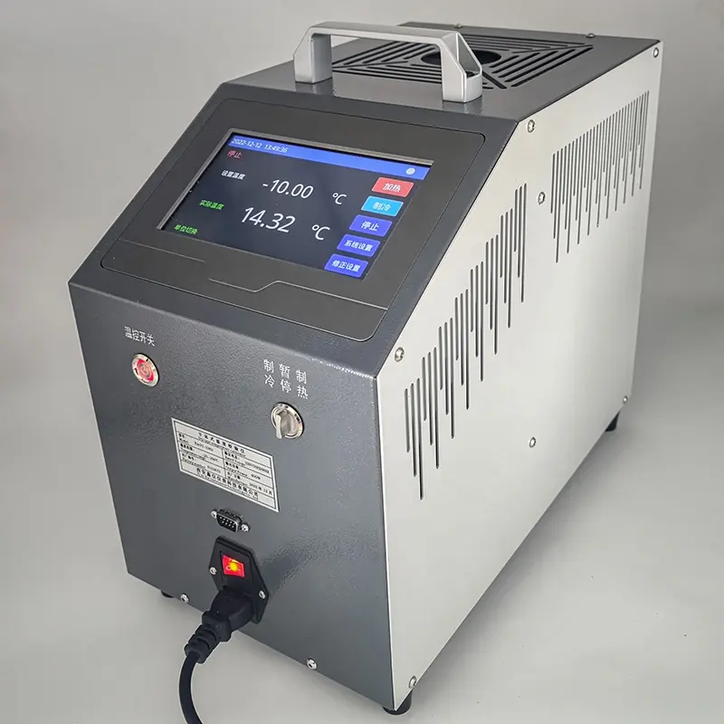 High Low Dry Block Temperature Negative And Humidity Calibrator Temperature Portable Dry Body Temperature Calibration Furnace