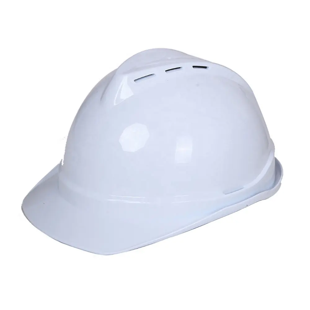 HM2003 ABS PE Shell Industrial Minería Construcción Trabajo Casco V modelo Ventilado Seguridad casco duro