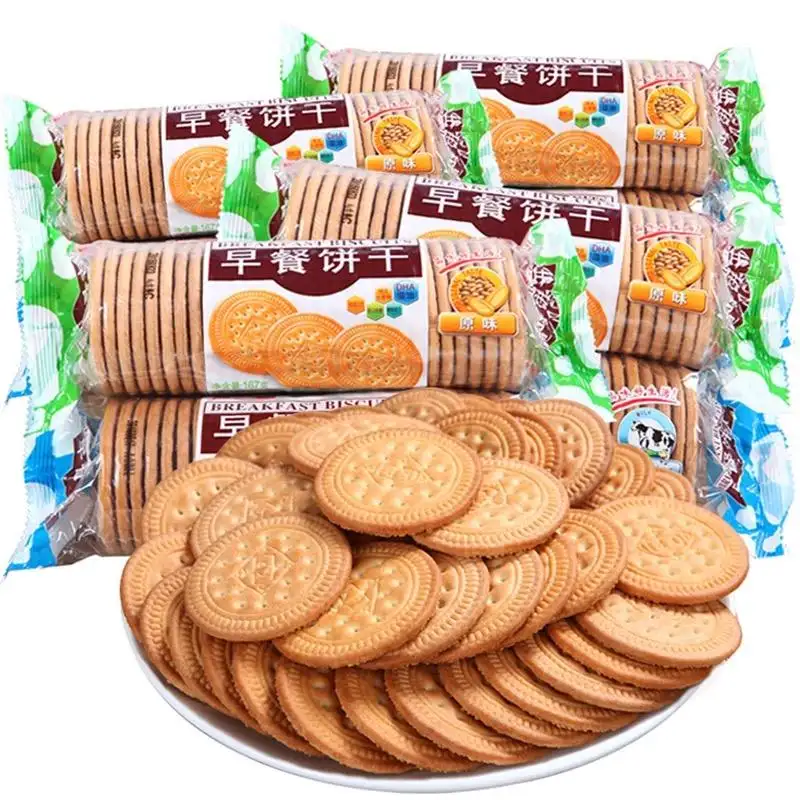Kurabiye bisküvi kenar otomatik paketleme ekipmanları bisküvi paketleme makinesi