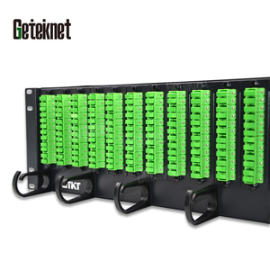 GETEKnet FTTH 4U*19 Inch ODF 24-Core Modular <strong>Patch</strong> <strong>Panel</strong> 144 Port Fiber Optic Rack Mount Compatible with 3G and 4G <strong>Networks</strong>