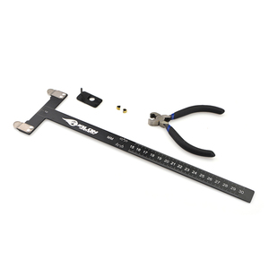 Juego de accesorios para arco recurvo de caza, con regla en T para descanso de flecha, hebilla de cadena de lazo, alicates, herramienta de Nock de bucle D - Product Image 2