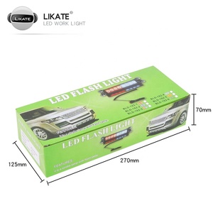 8 Led自動車点滅信号灯12v/24v車信号ストロボランプLed交通信号緊急警告点滅