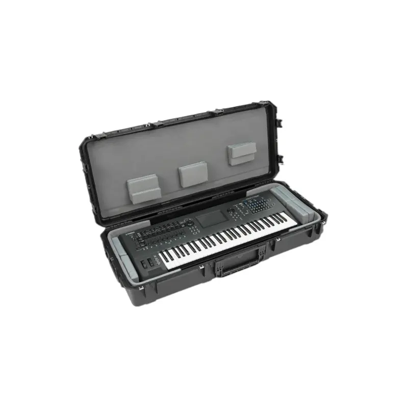 Чехол для пистолета с пользовательской поролоновой клавиатурой 61, корпус из жесткого пластика для синтезатора