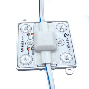 220v 4w 1w/led 3000K 4000K 6000K 10000K 4 led modülü lens 170 derece 3030 LED modülü - Product Image 3