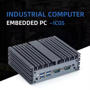 Win11 <strong>Amd</strong> Ry-zen 9 Mini PC with Intel N100 N150 <strong>Processor</strong> 2LAN UHD Graphics 8G DDR4 2*COM 2*RJ45-N100 Embedded Barebone <strong>Computer</strong> - Product Image 2