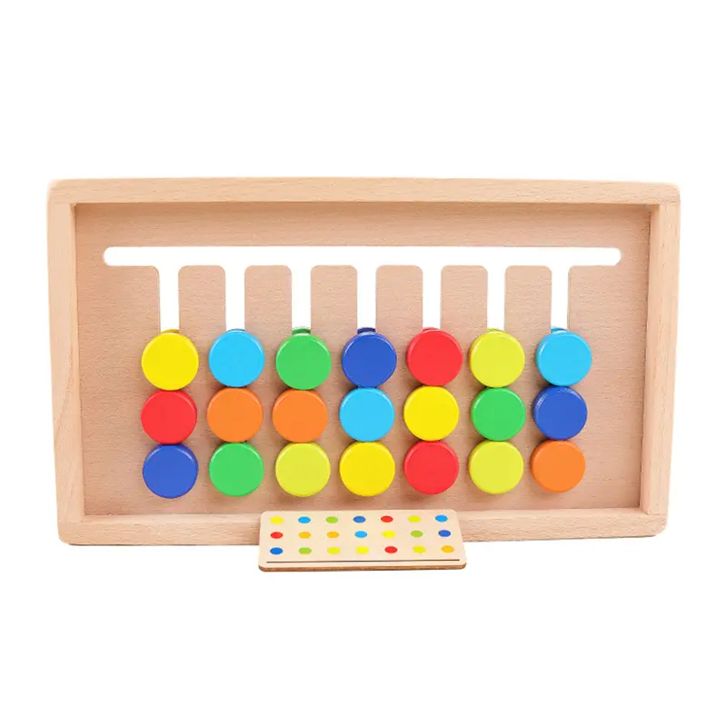 Brinquedos educativos cores cognitivas, atacado, educação, montessori, matemática, brinquedos de madeira, sete cores, jogo montessori