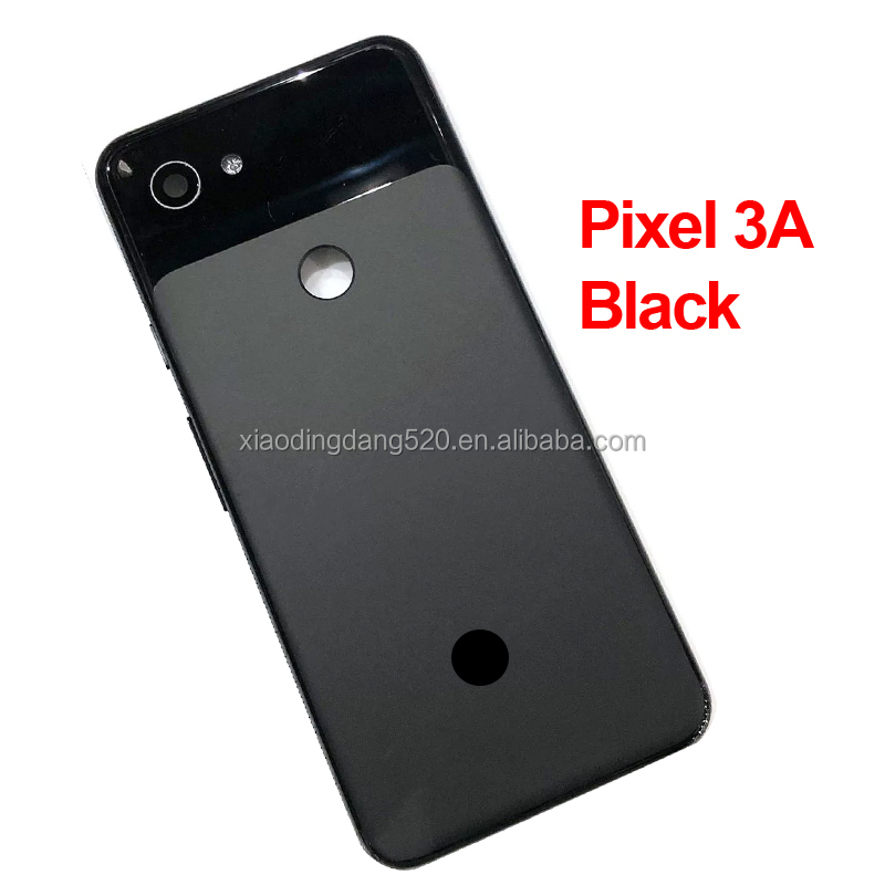 Cubierta trasera Pixel 3A negra