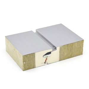 Chống Cháy 140Kg 50Mm Rock Len Hội Đồng Quản Trị Xây Dựng Tường Sử Dụng en13501 Kiểm Tra Bánh Sandwich Bảng Điều Khiển Lõi Đá Len Tấm - Product Image 6