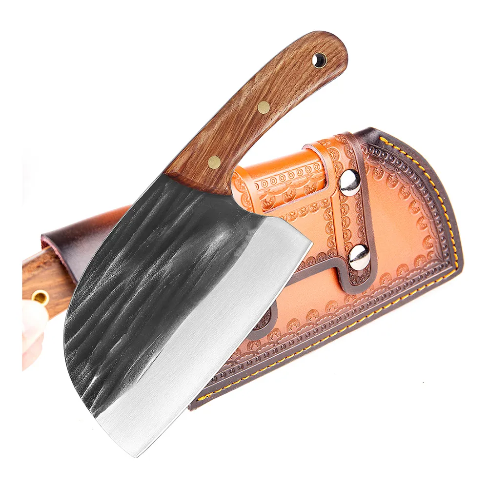سكينة XITUO المصنوعة يدويًا ، مصنوعة من الفولاذ عالي الكربون ، سوبر جزار ، تقطيع ، سكين ناكيري ، سكاكين مطبخ مخصصة ، أدوات صيد خارجية
