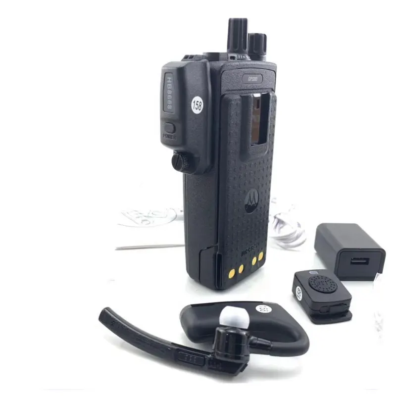 Walkie Talkie หูฟังบลูทูธไร้สาย,วิทยุสื่อสารสำหรับ Motorola Xir P8608 P8668i Dp4801