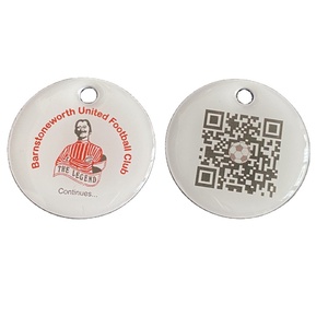 URL codificato Resina Epossidica Qr Codice Rfid Keyfob - Product Image 1