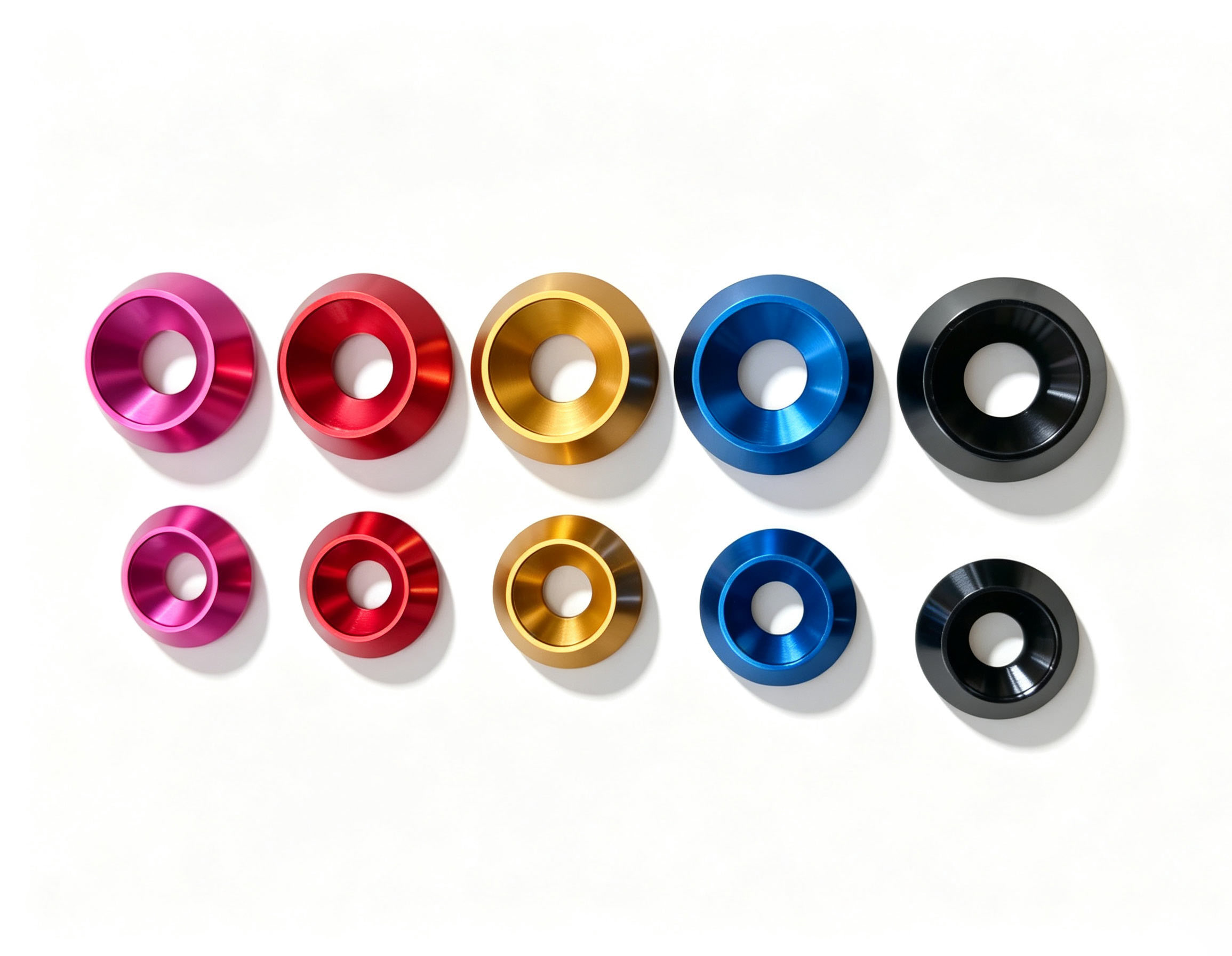 5 opciones de color