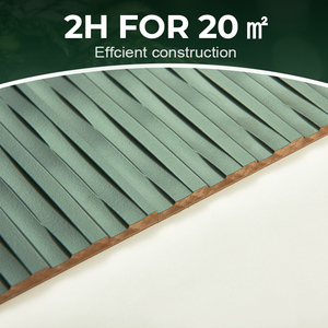 TIANANアメリカンスタイル3Dパネル装飾CNC防音アコースティックカスタマイズカラーメラミン<span class=keywords><strong>Mdf</strong></span>ボード商用スペース用 - Product Image 2