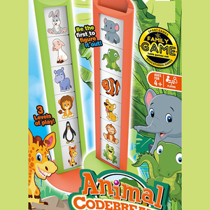 Parent-child Interaction Early <strong>Learning</strong> Educational Toy Cartoon Animal <strong>Code</strong> Breaker Family Board Game Set