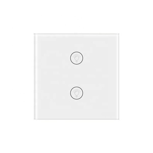 APP (安卓和IOS) 控制2.4GHz定时器86型双触摸开关照明灯无线遥控器开关 - Product Image 1