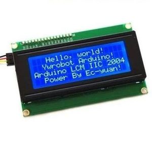 Vendita calda 20x4 LCD 4.57 pollici schermo di serie con adattatore I2C - Product Image 1