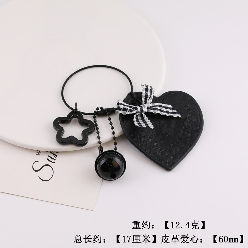 Steel wire ring - black