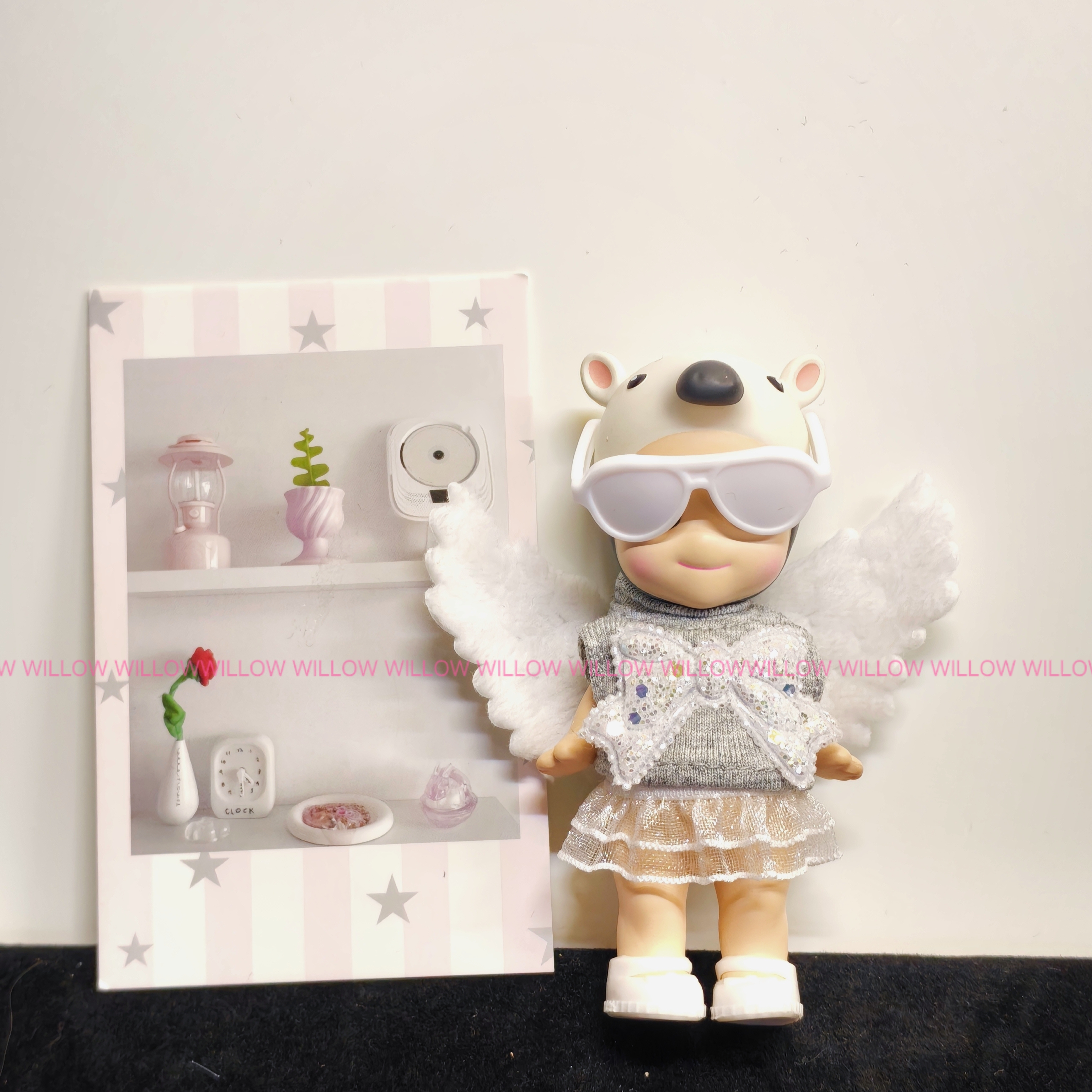 เครื่องประดับ + เสื้อ + กระโปรง + ปีก + รองเท้า