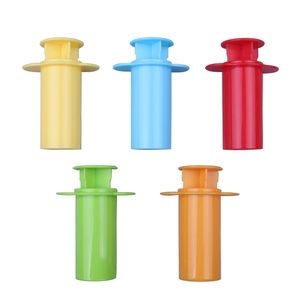 5 PCS DIY彩色粘土造型挤出机注射器玩具套装儿童玩面团工具 - Product Image 1