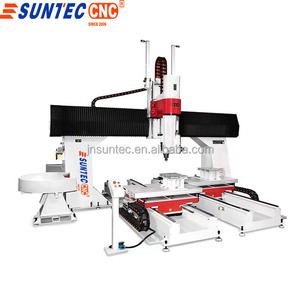 Suntec Sculpture <strong>Model</strong> <strong>CNC</strong> Wood Foam 5 <strong>Axis</strong> Carving Machine <strong>4</strong> <strong>Axis</strong> 5 <strong>Axis</strong> <strong>CNC</strong> <strong>Router</strong> 360 Degree - Product Image 3