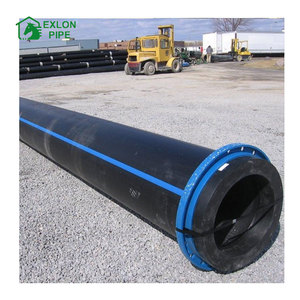 Tubos de dragado para dragado, 24 pulgadas, PN5, SDR33, pe, hdpe, para dragado - Product Image 1
