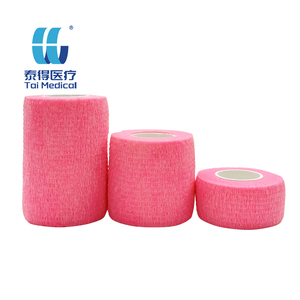 Bán Buôn 7.5Cm 4.5M Đầy Màu Sắc Phim Hoạt Hình Không Dệt Đàn Hồi Căng Ra Bọc Tự Adherent Tự Dính Gắn Kết Cuộn Băng - Product Image 1