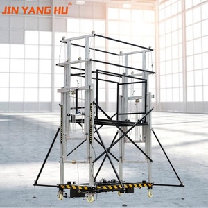 JIN YANG HU 6m 8M Andamio de control remoto Plataforma de escalada móvil rodante Construcción de andamios eléctricos para la construcción - Product Image 3