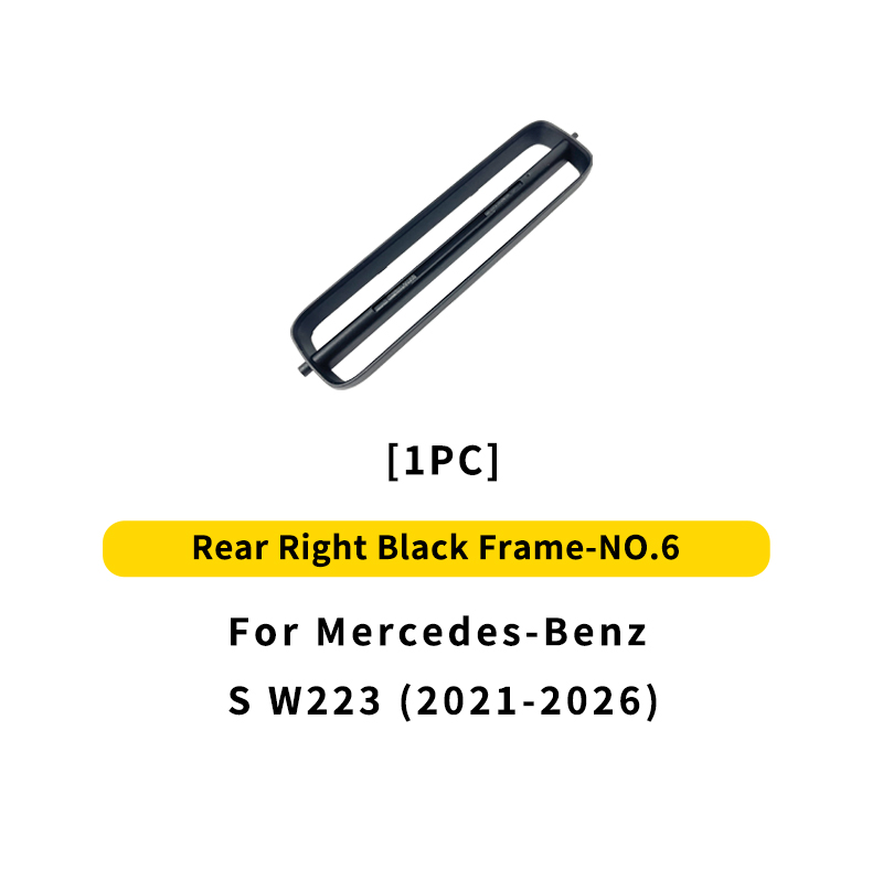 Rear Right Black Frame